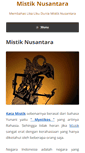 Mobile Screenshot of mistiknusantara.com